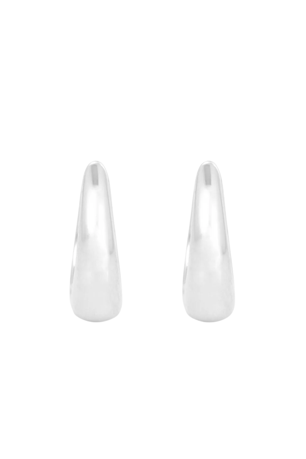Ellipse Earrings Silver