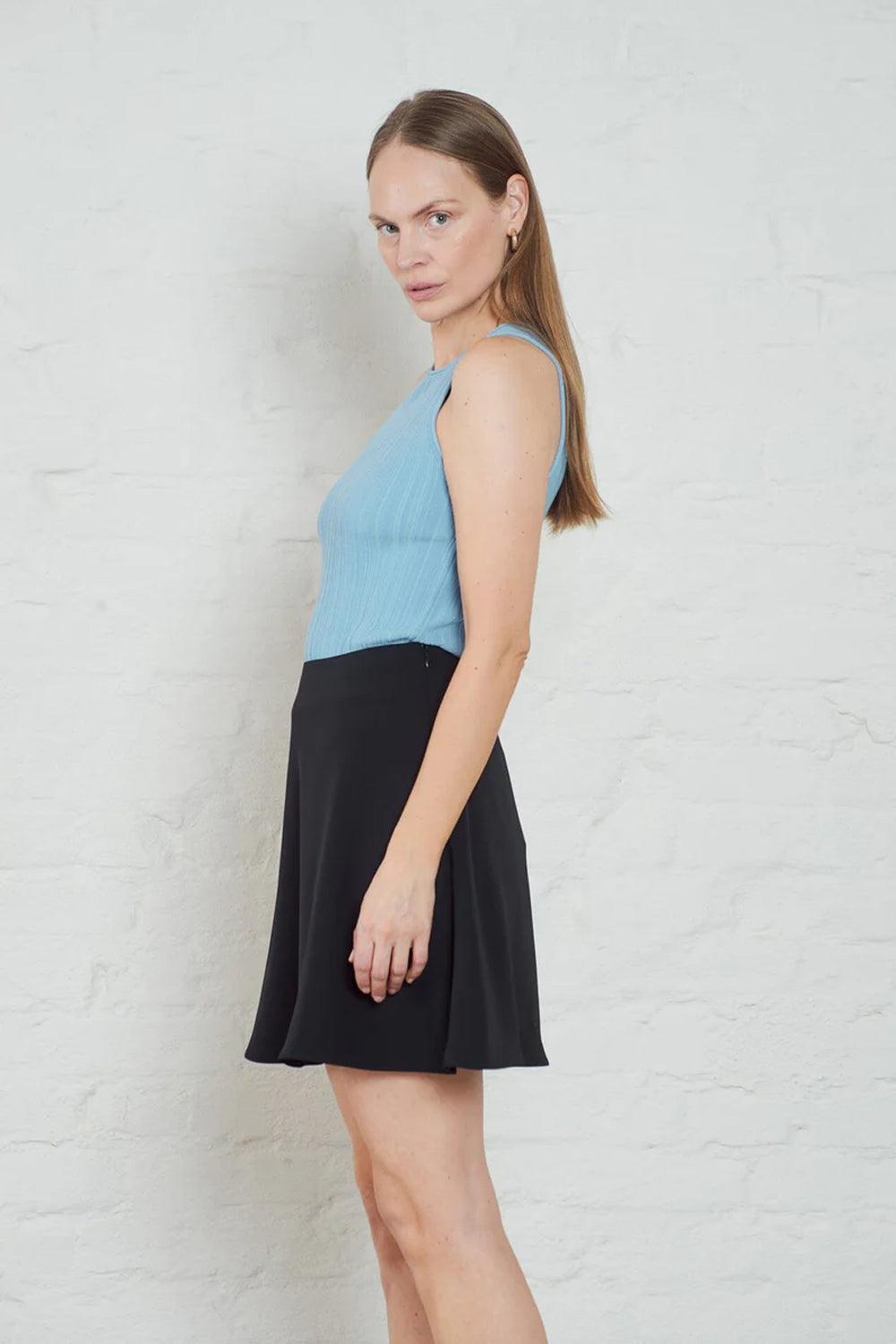 Eloise Crepe Skirt Black