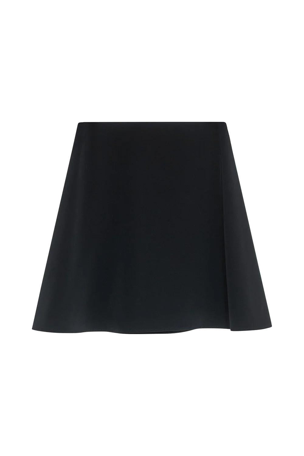 Eloise Crepe Skirt Black