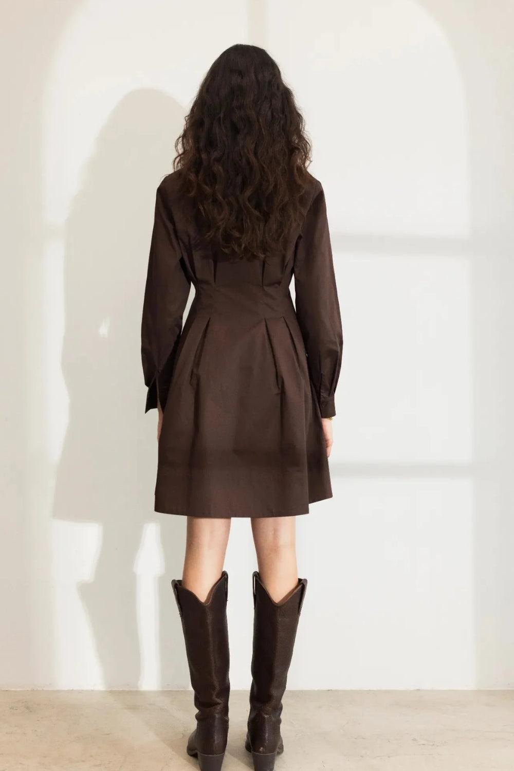 Emira Dress Brown