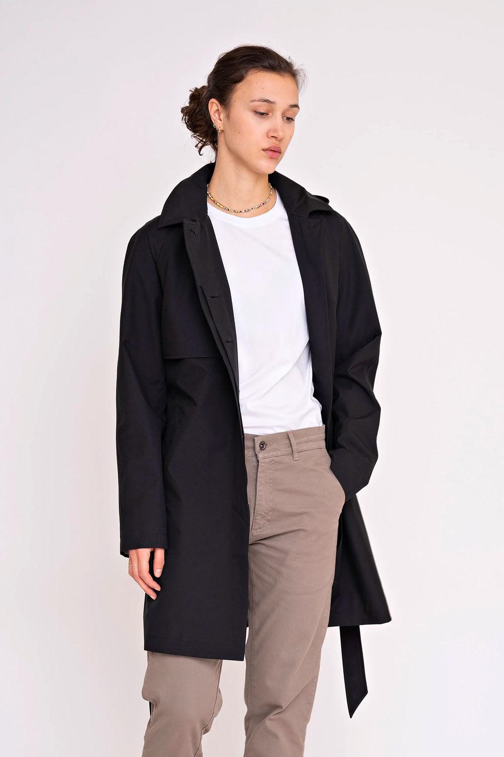 Emma Coat Black