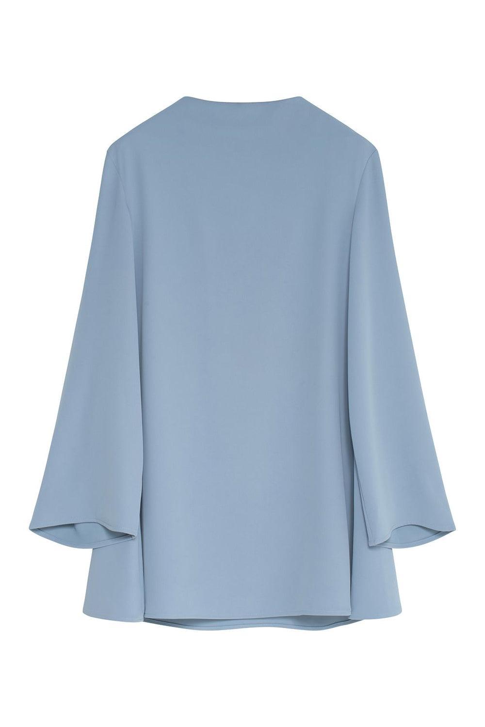 Erin Crepe Dress Pale Blue