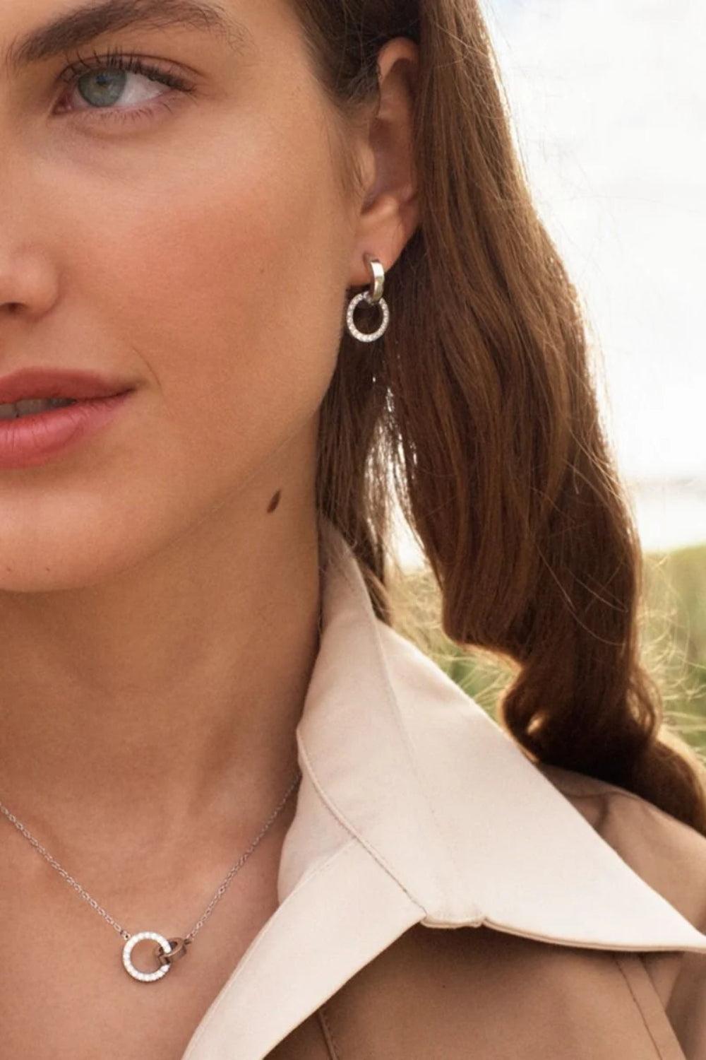 Eternal Orbit Earrings Steel