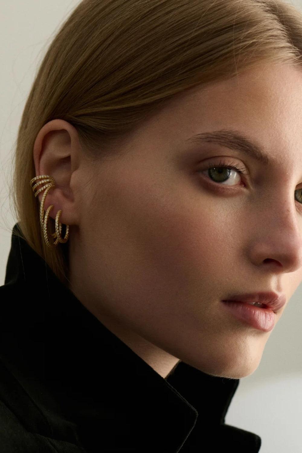 Eterno Hoops 20mm Gold