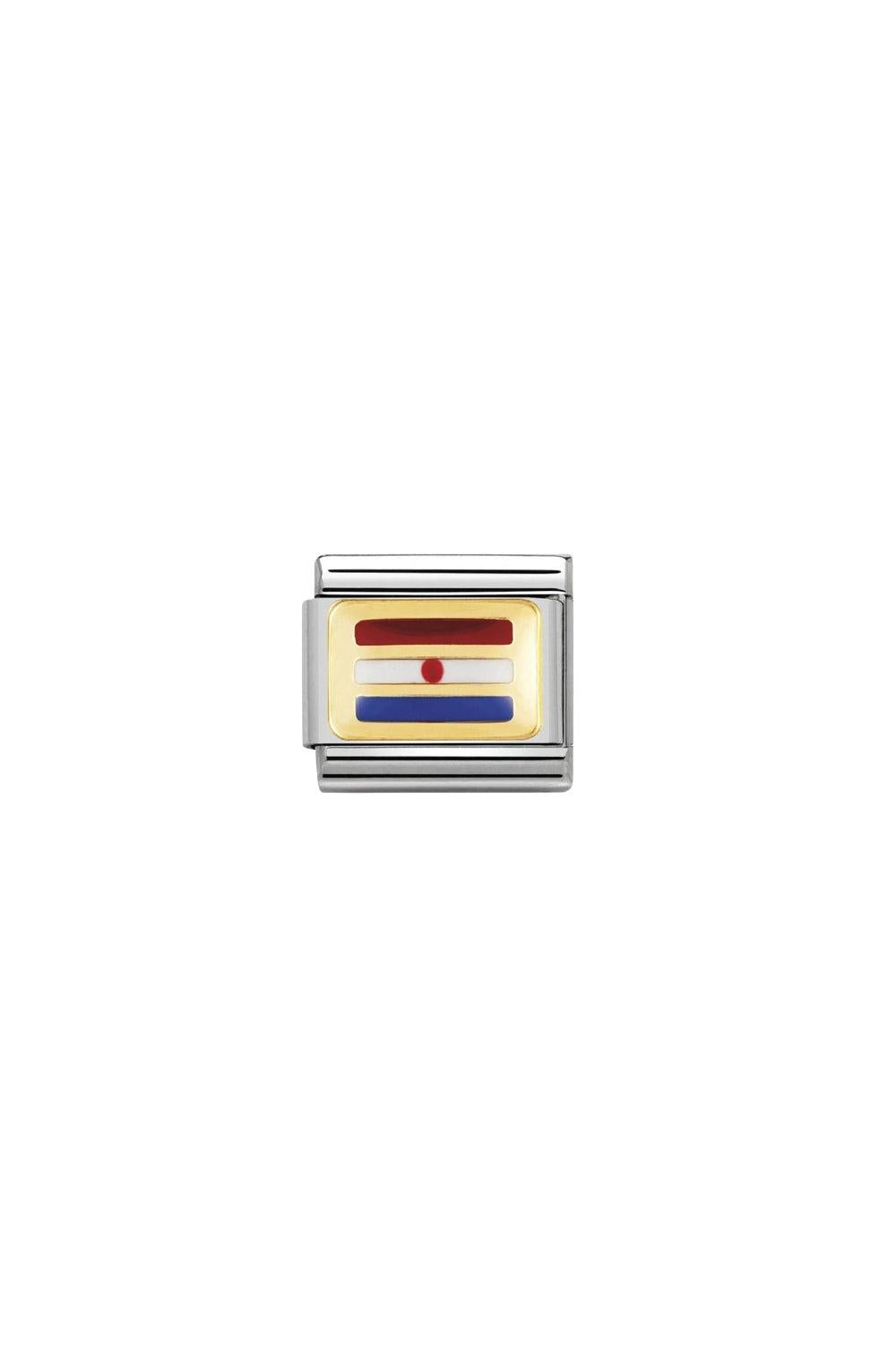 Europe Flag 18k Gold & enamel Croatia