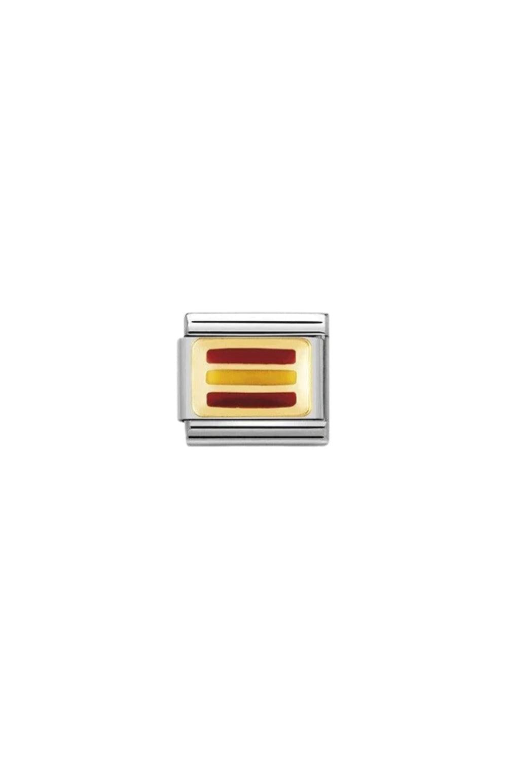 Europe Flag 18k Gold & enamel Spain