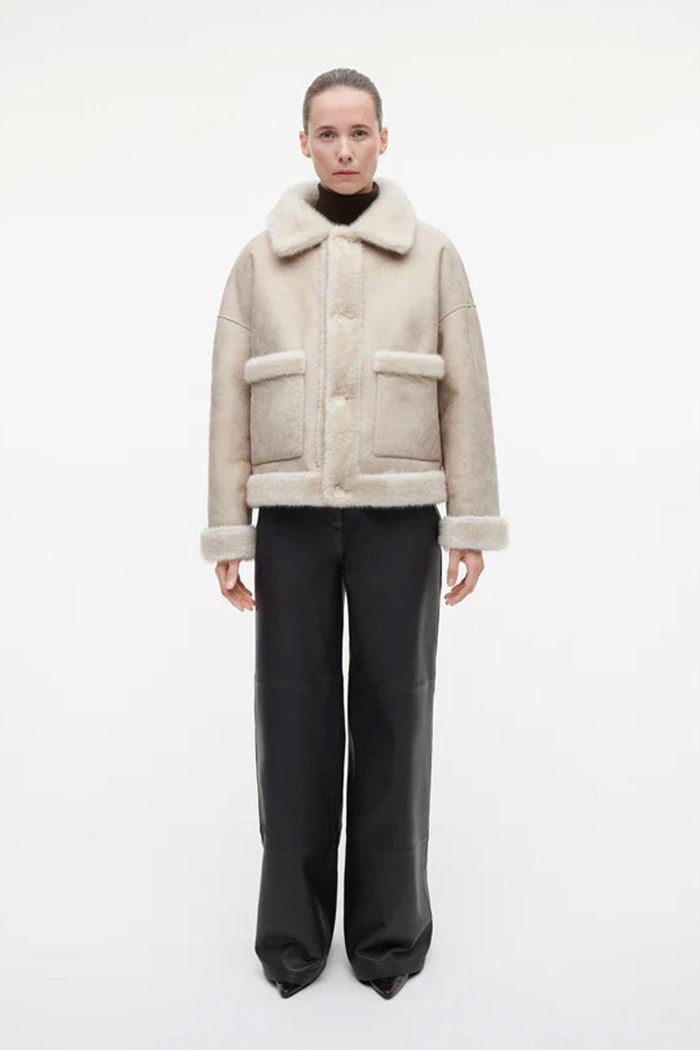 Faje Faux Mink Beige