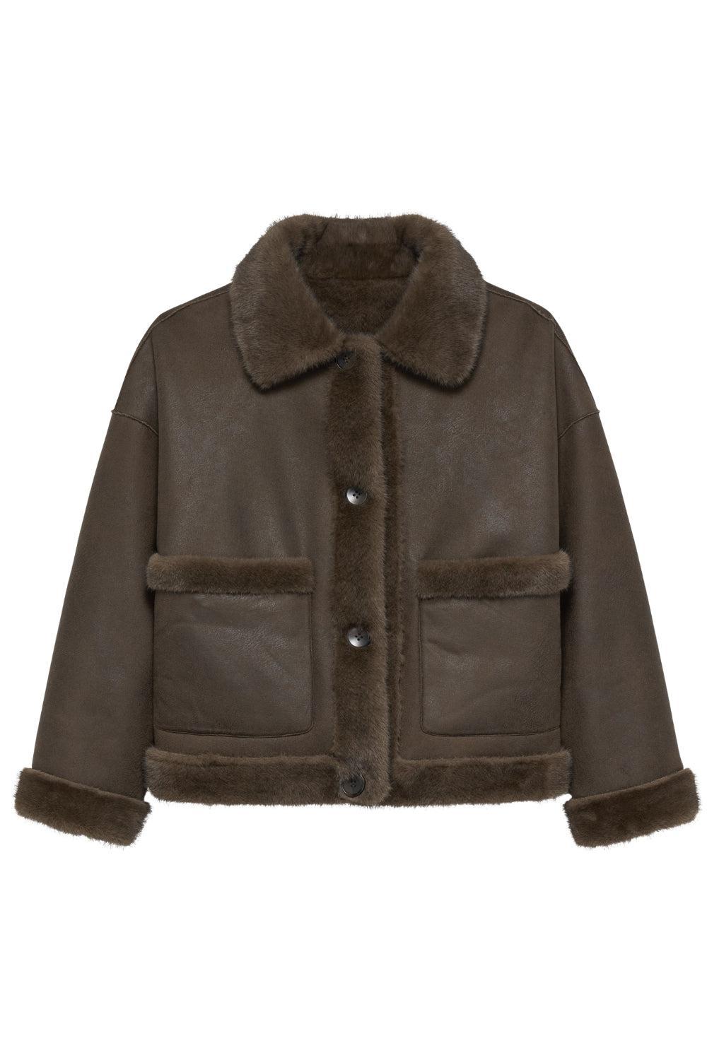 Faje Faux Mink Chocolate