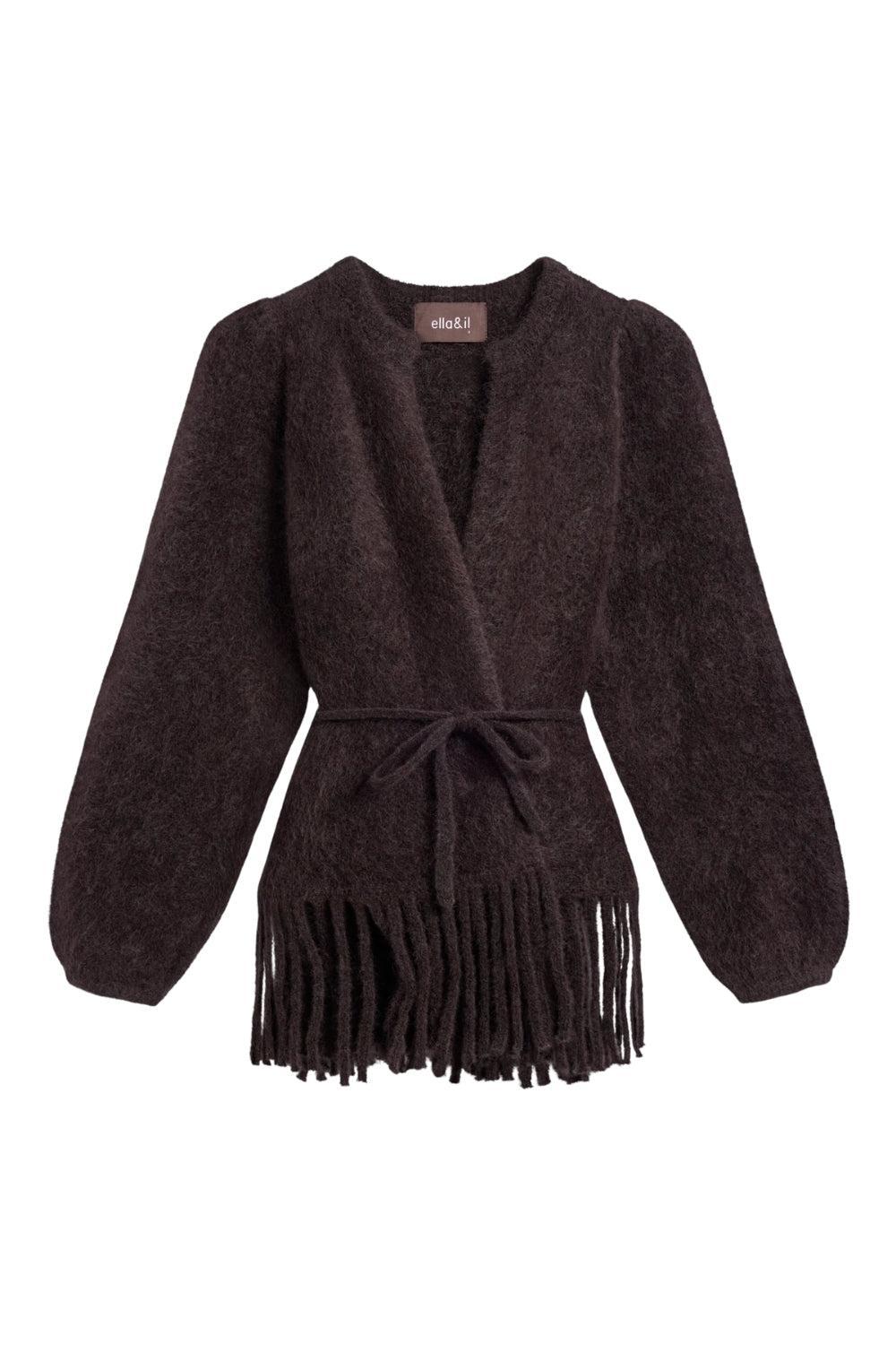 Fidele Cunky Cardigan Dark Brown