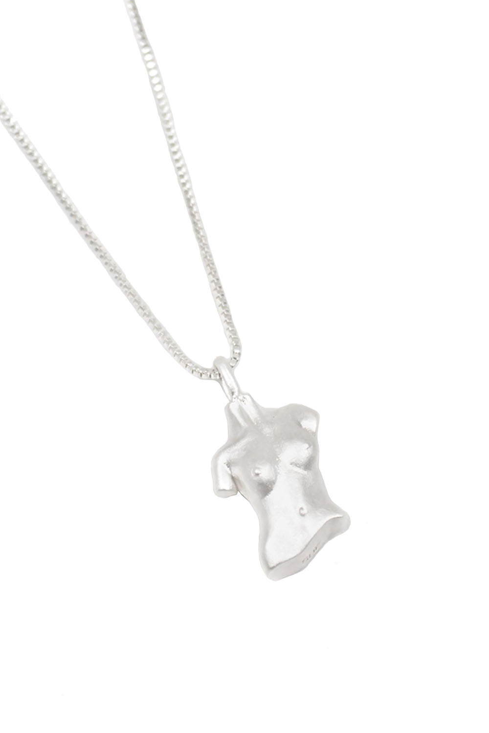 Figure Necklace Silver