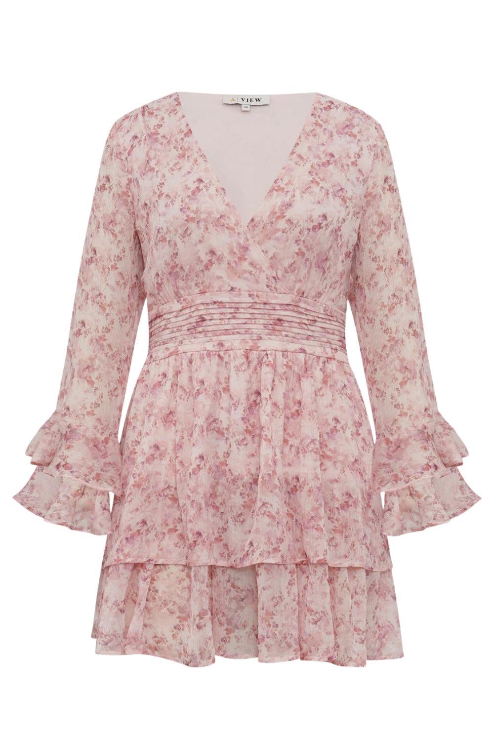 Florella Short Dress Rose/pink