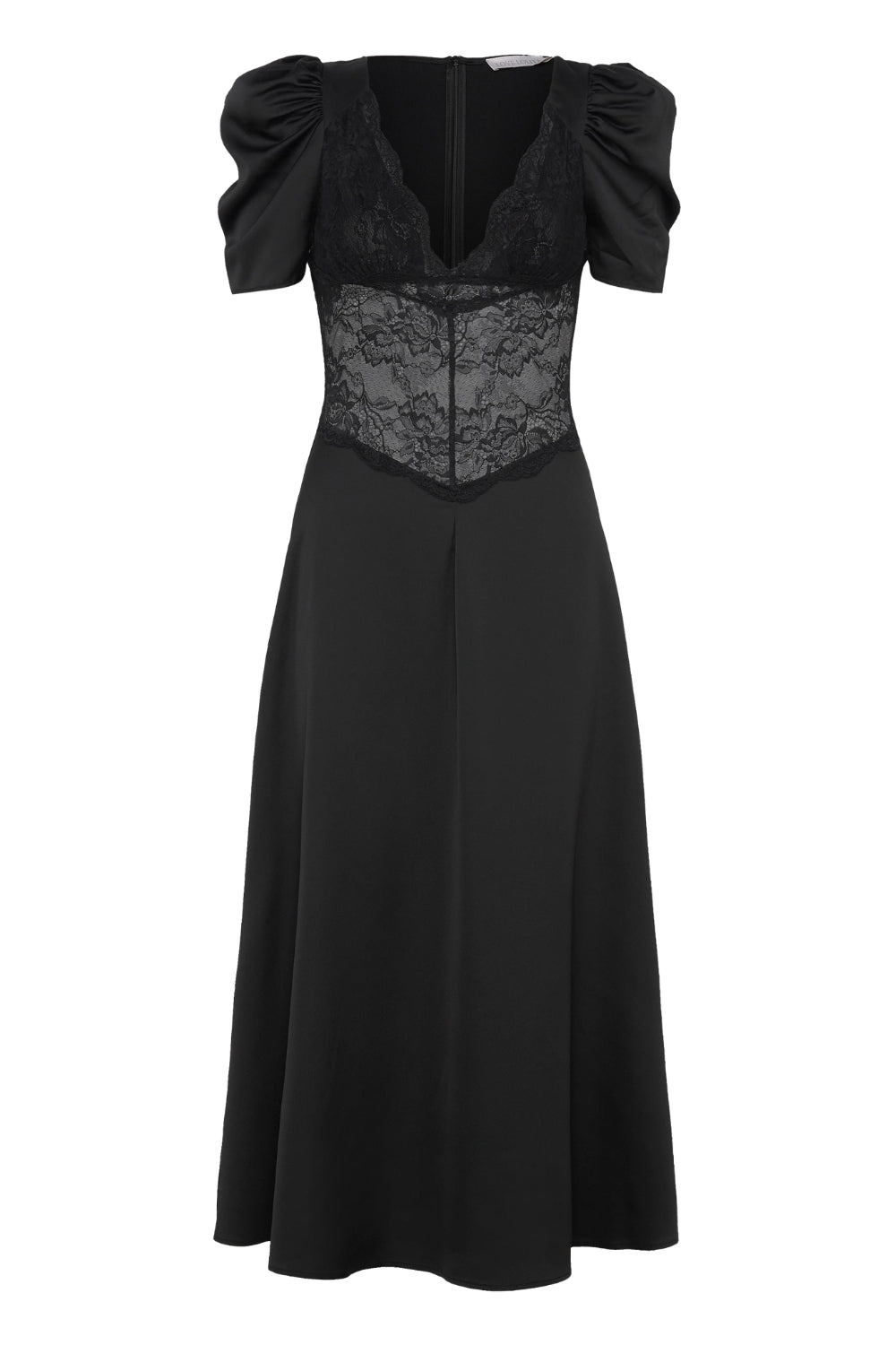 Francis Lace Midi Dress Black