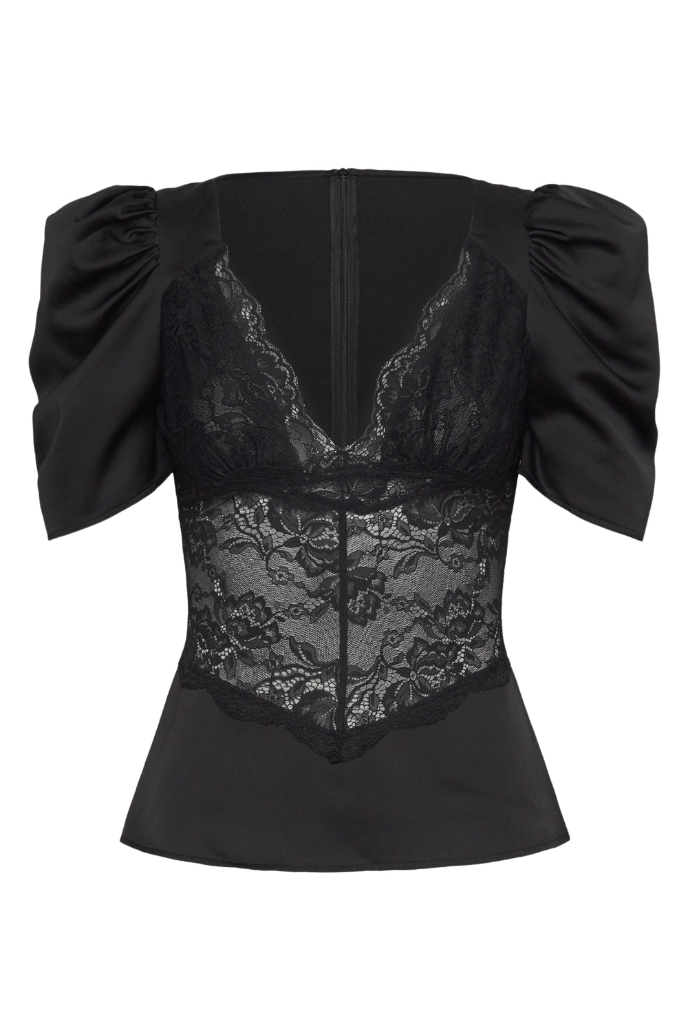 Francis Lace Top Black
