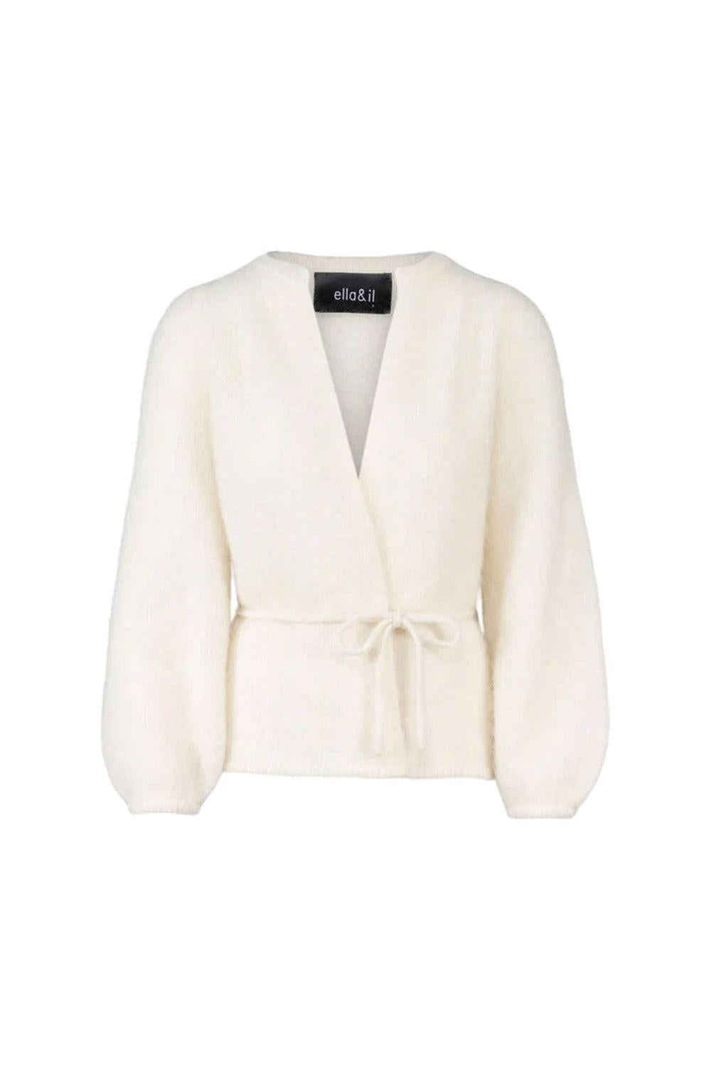 Fredrikke Chunky Cardigan Bright White