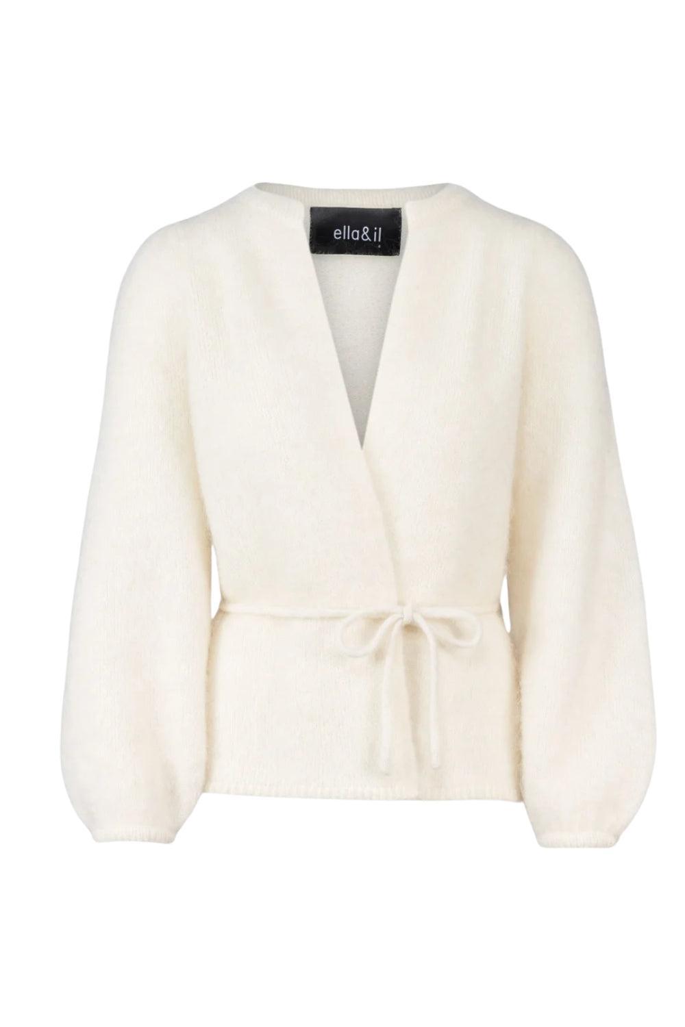 Fredrikke Chunky Cardigan Bright White
