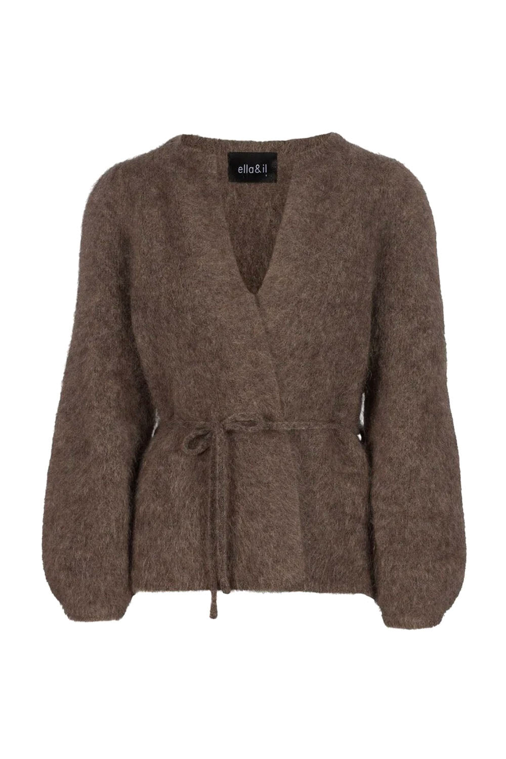 Fredrikke Chunky Cardigan Brown