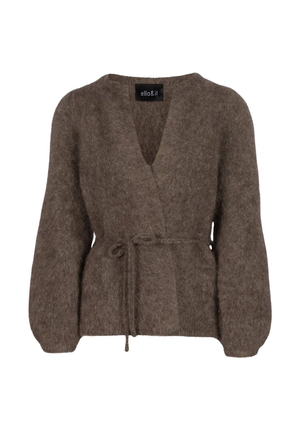 Fredrikke Chunky Cardigan Brown