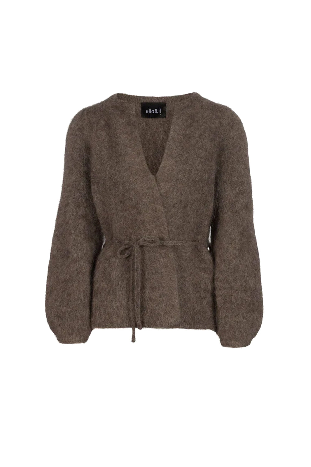 Fredrikke Chunky Cardigan Brown