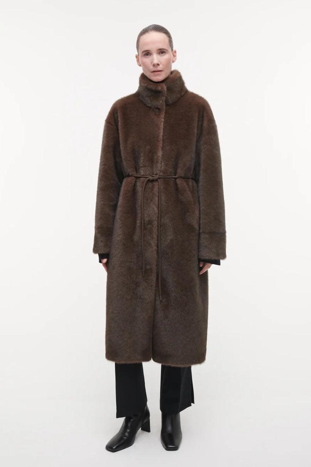 Freja Faux Mink Choco