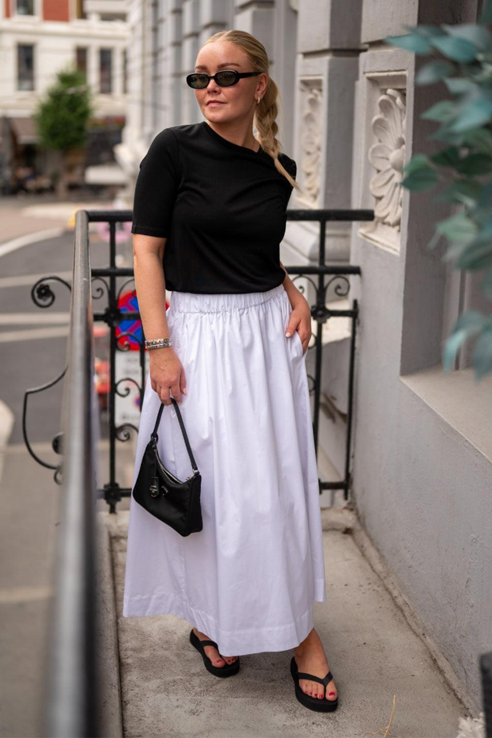 Freya Skirt White