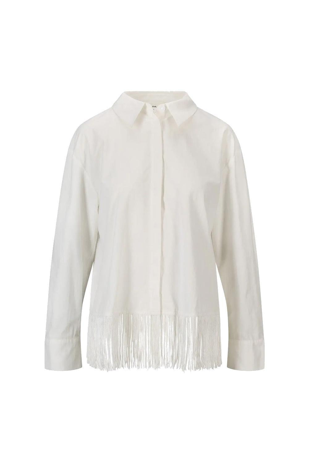 Fringe Shirt White