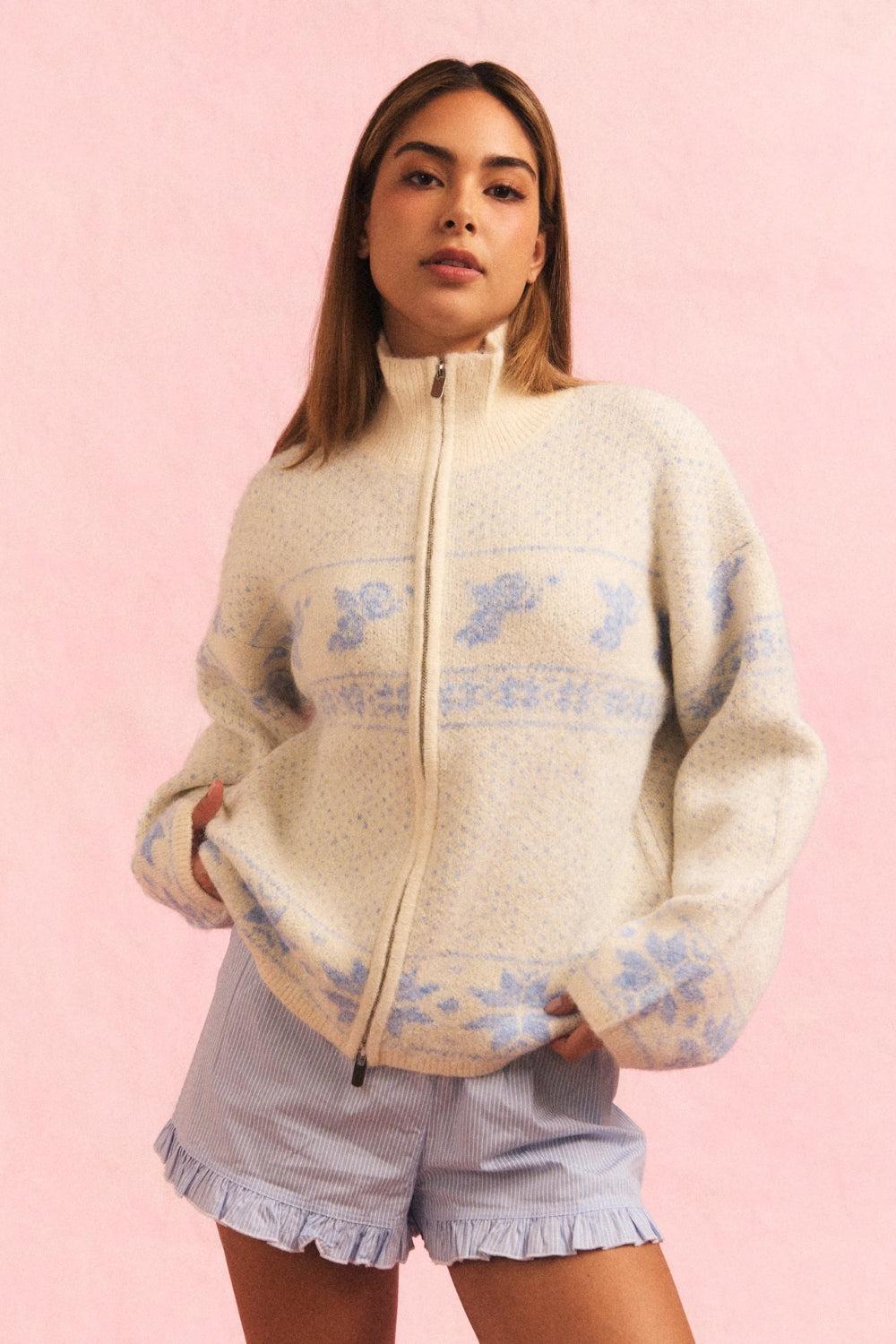 Frost Fleece Blue/Offwhite