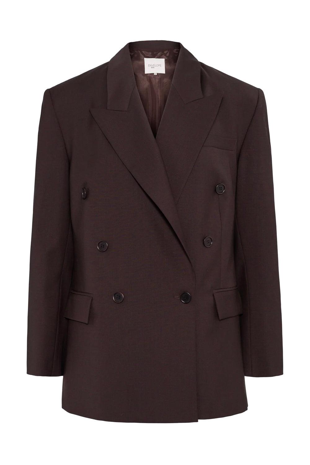 Girona Blazer Aubergine