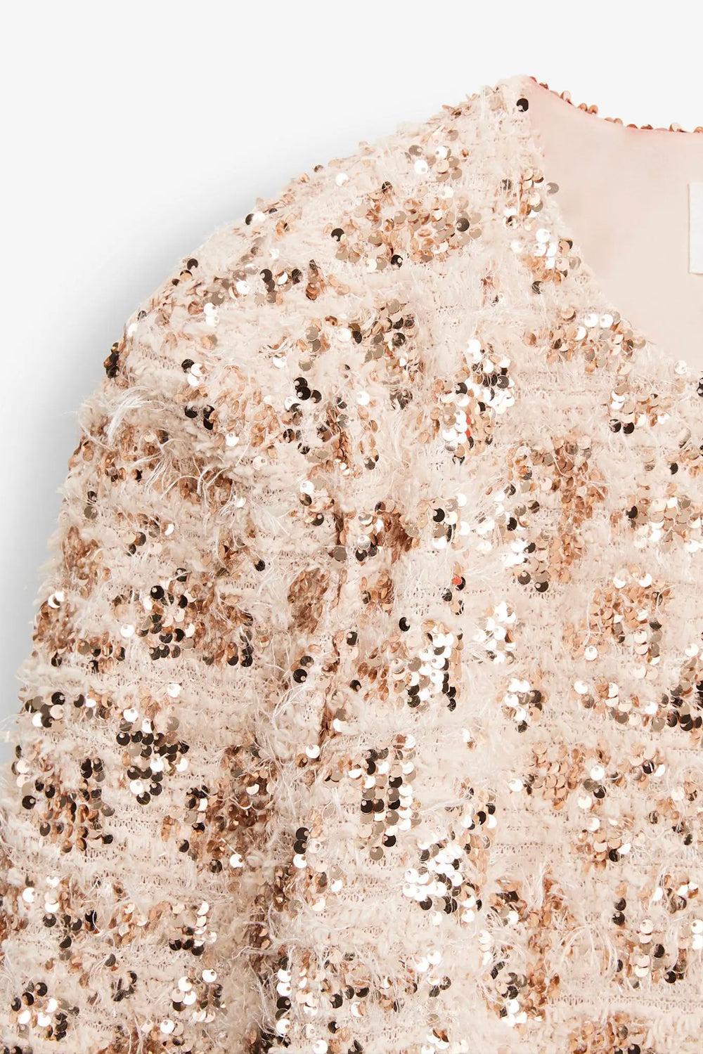 Glitz jacket Cream