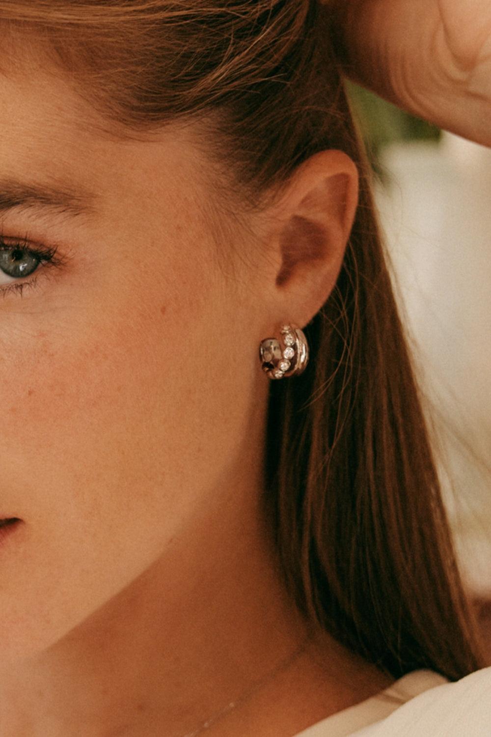 Grace Hoops Steel L