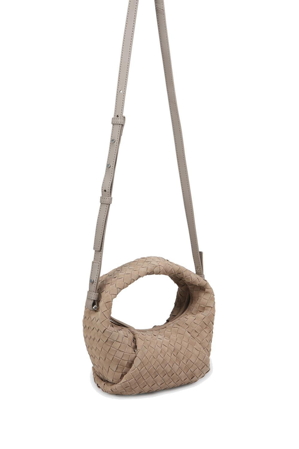 Greta Mini Weave Mushroom / Capuccino beige