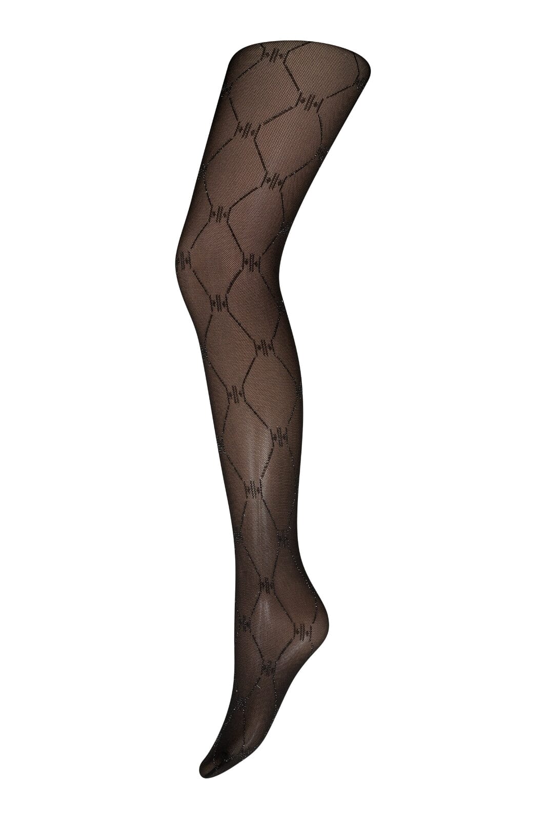 HTD tights w/lurex HH 25app Silver