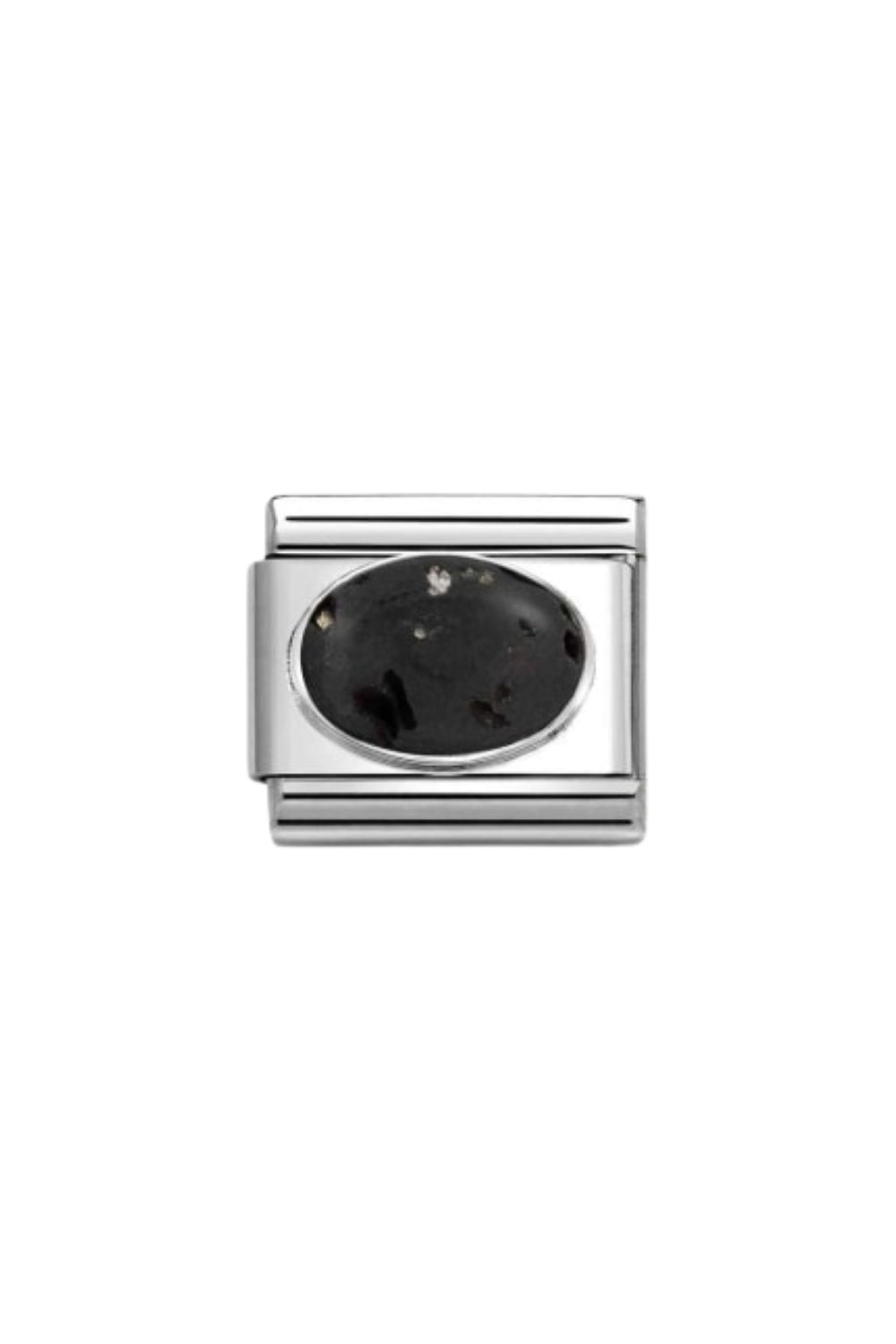 Hard stones Steel And 925 Sterling Silver Lava Stone Mat