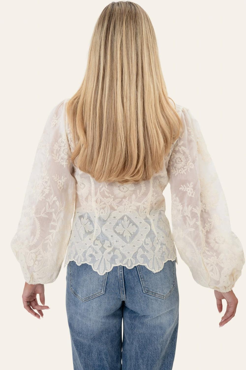 HazelIC Shirt Vintage Off White