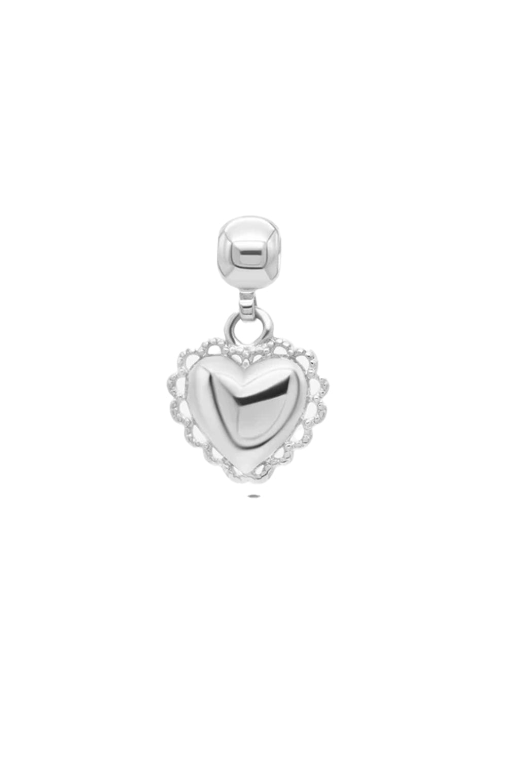 Heart Charm Silver