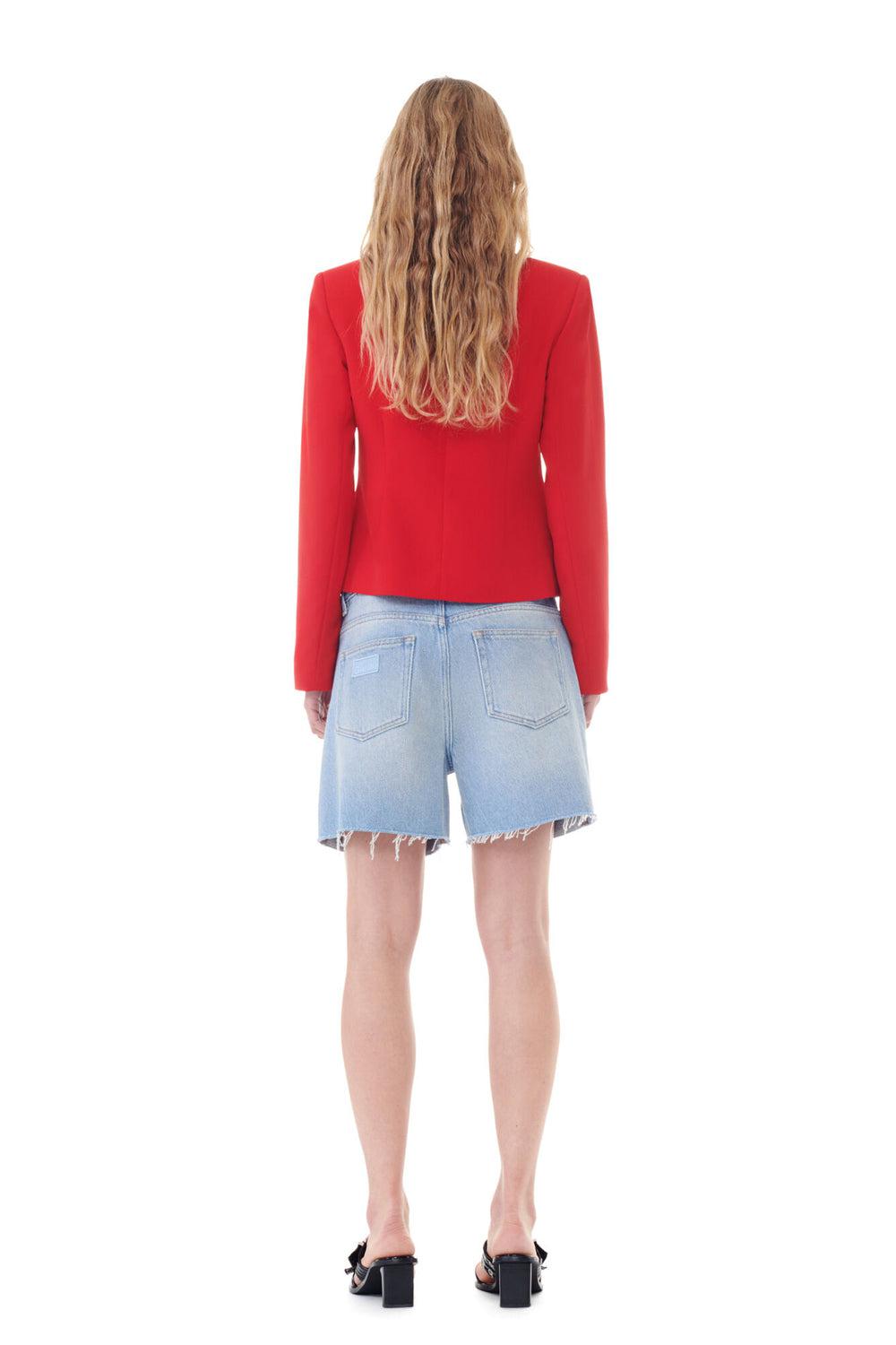 Heavy Denim Shorts Tint Wash