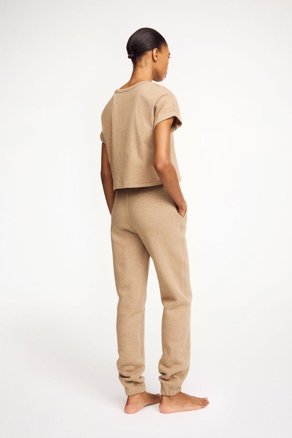 Hedalia Organic Cotton T-shirt Beige Melange