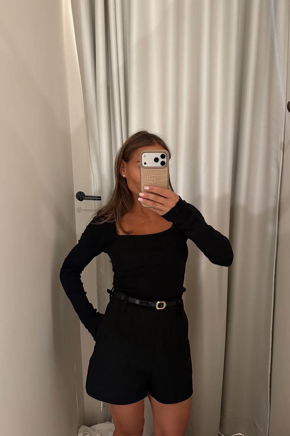 Hera LS Top Black