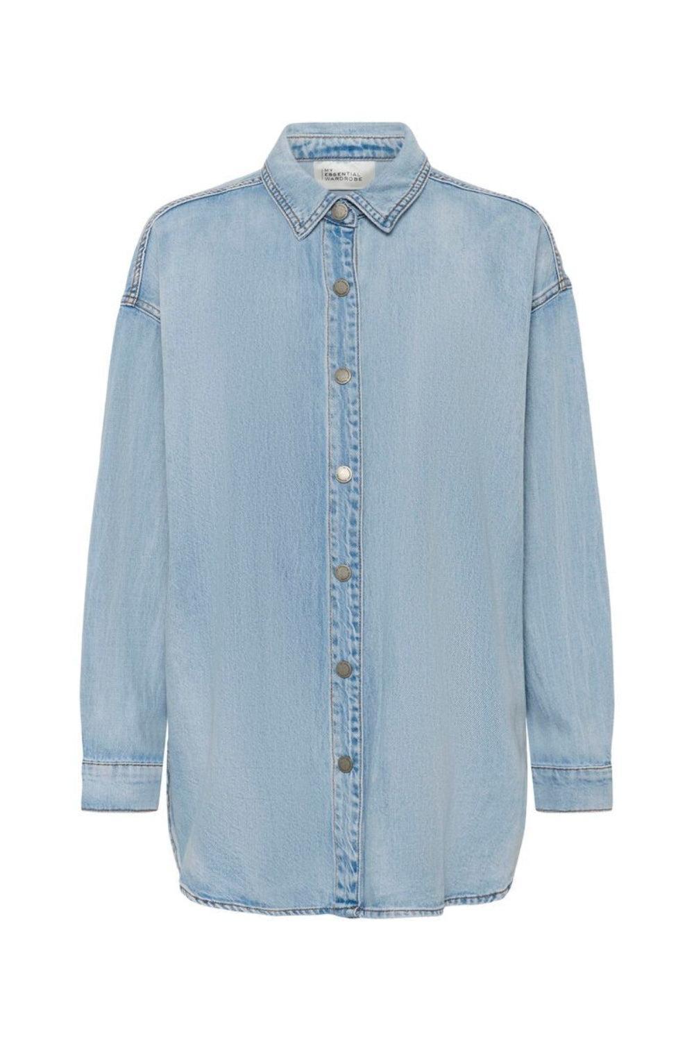 HilmaMW Denim Shirt Light Blue Wash