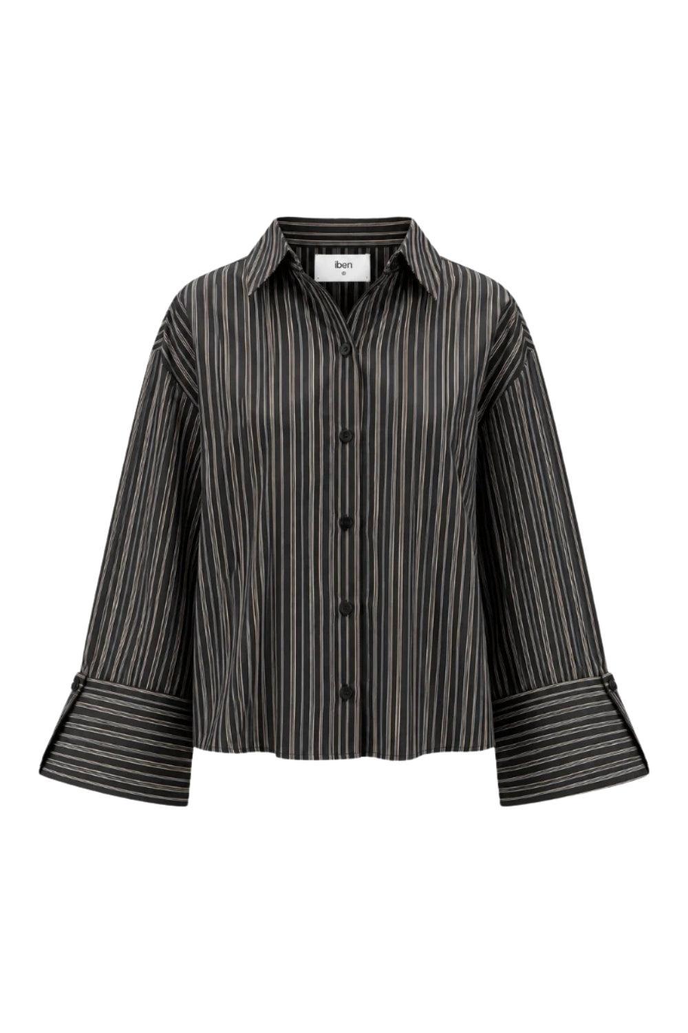 Iben Atari Shirt Brown Stripe