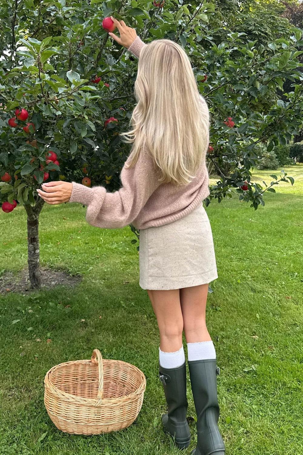 Ida Cardigan Dark Beige