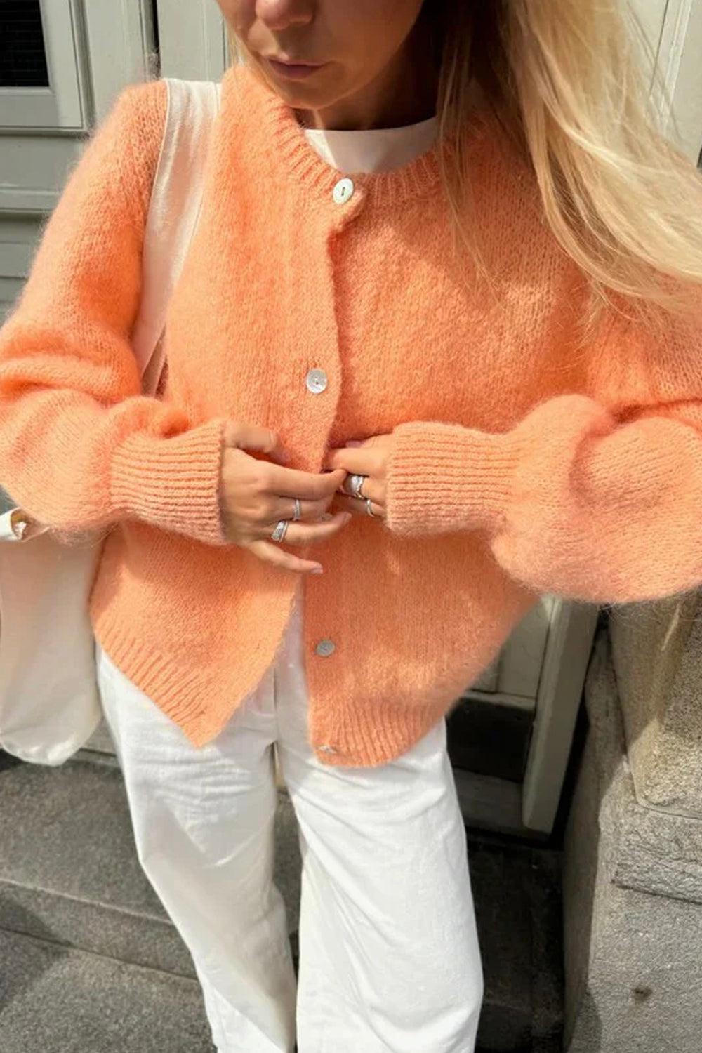 Ida Cardigan Orange