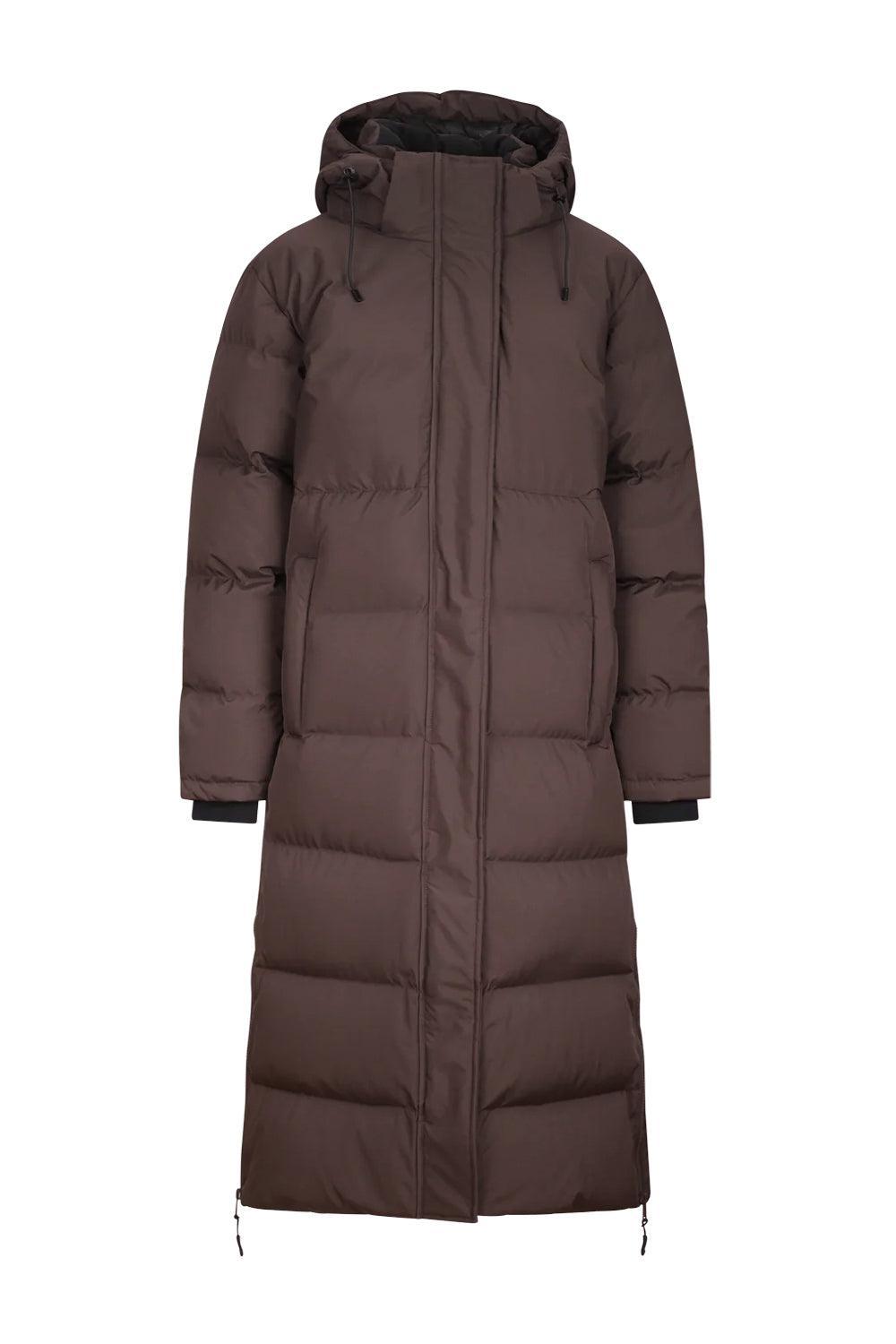 Ida Down Coat Black Coffee