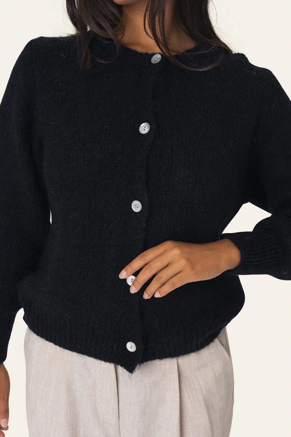 IdaIC Cardigan Black