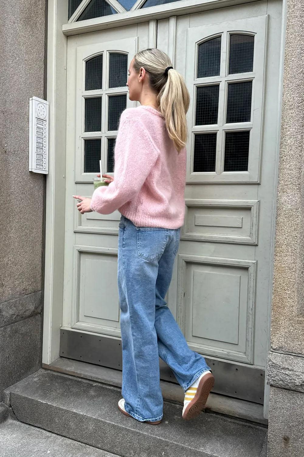 IdaIC Cardigan Light Pink