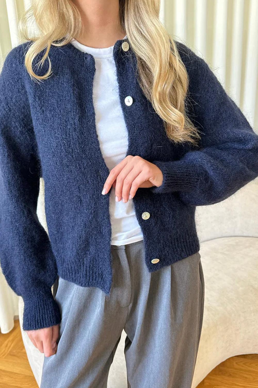 IdaIC Cardigan Navy