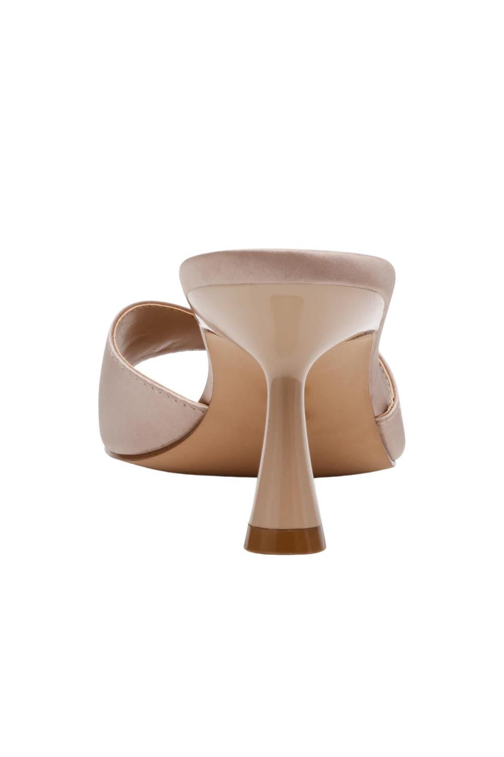 Ivie Taupe Satin