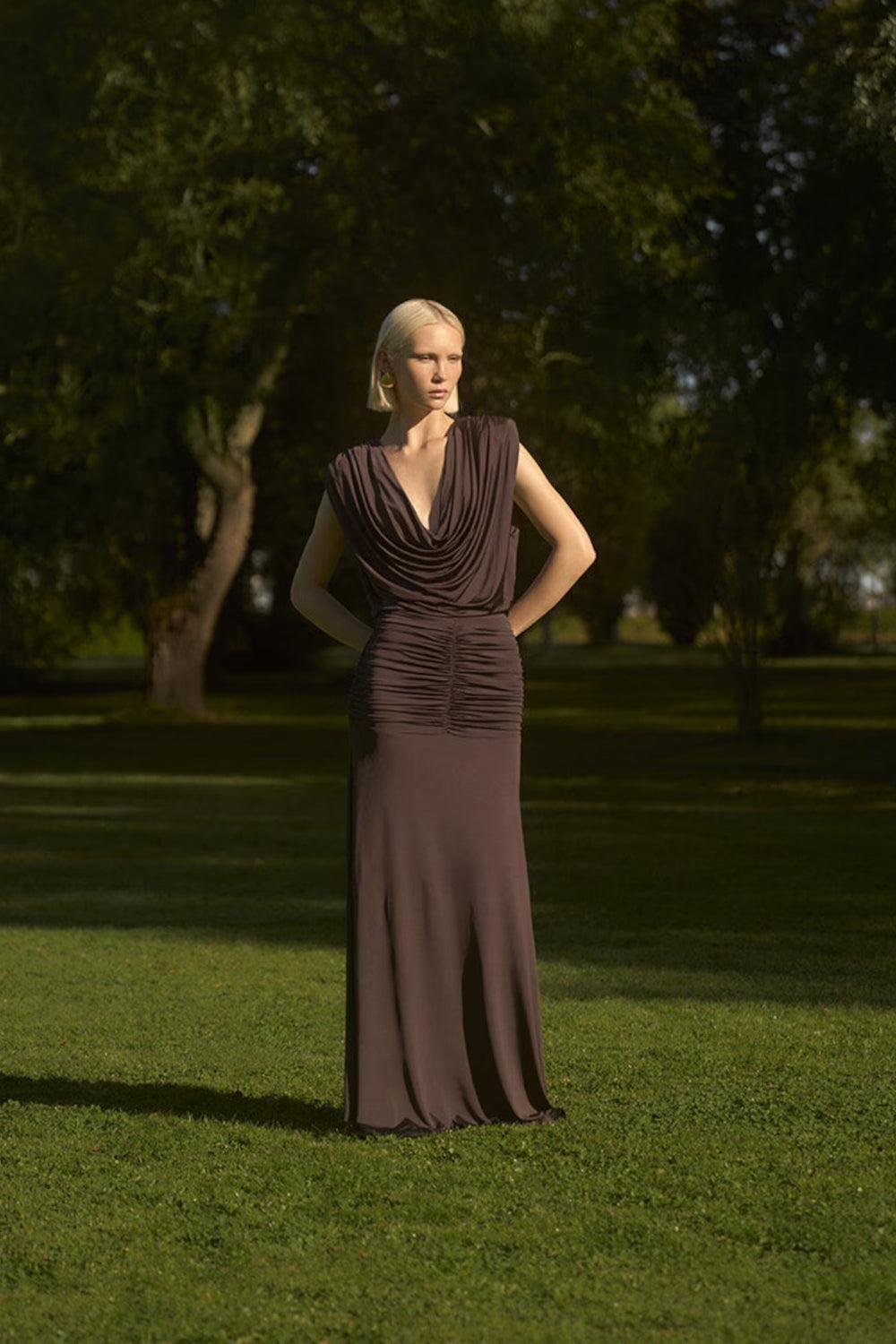 Jonquil Dress Coffe