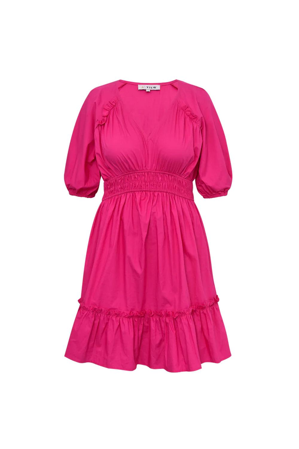 Josa Dress Hot Pink