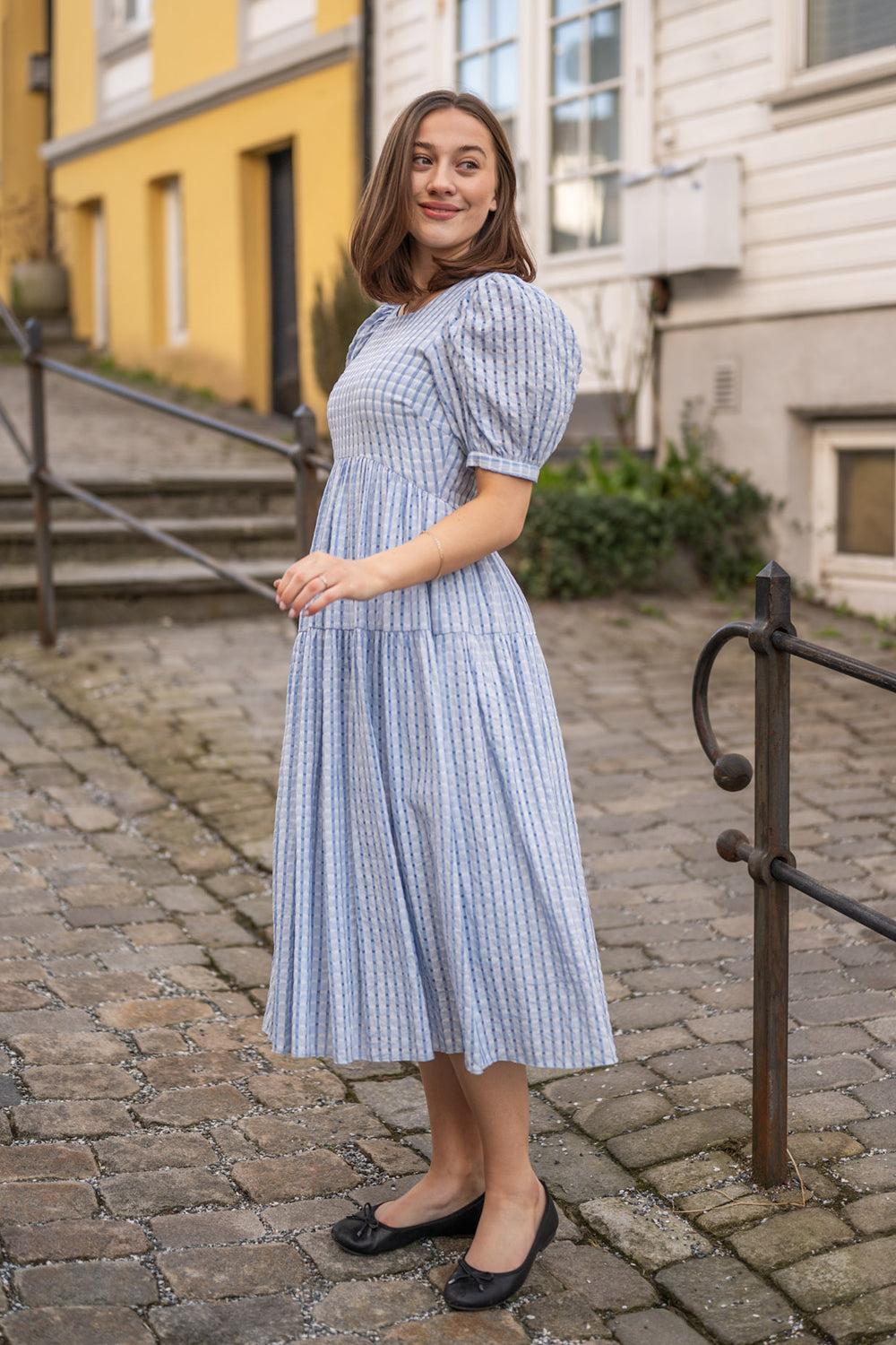 Kaja Dress Ice Blue