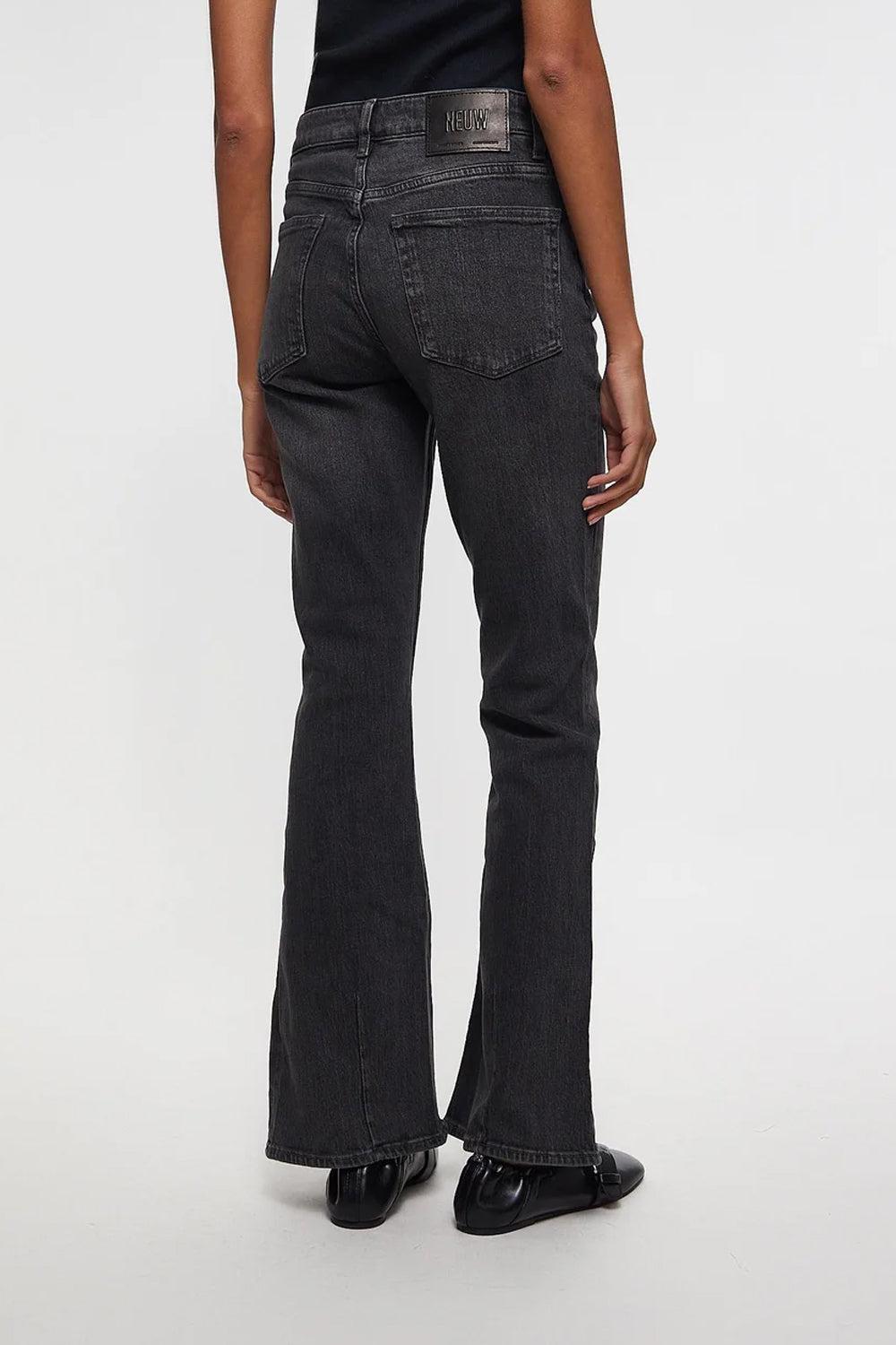 Kara Boot Marmont Washed Black 32"